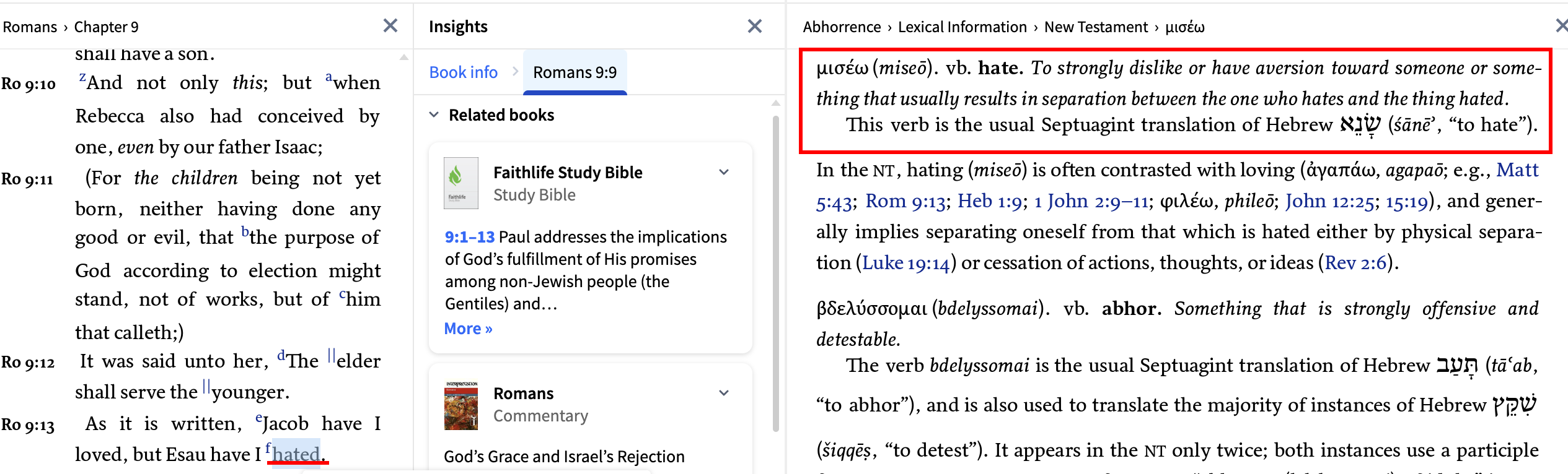 Romans 9 commentary continued