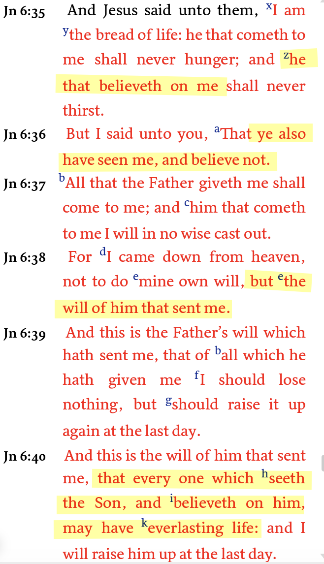 John 6 commentary