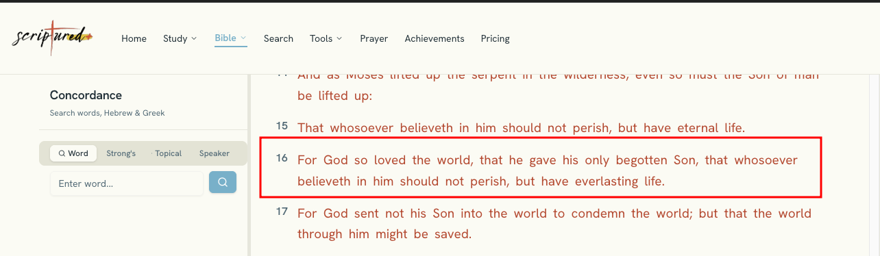 John 3:16